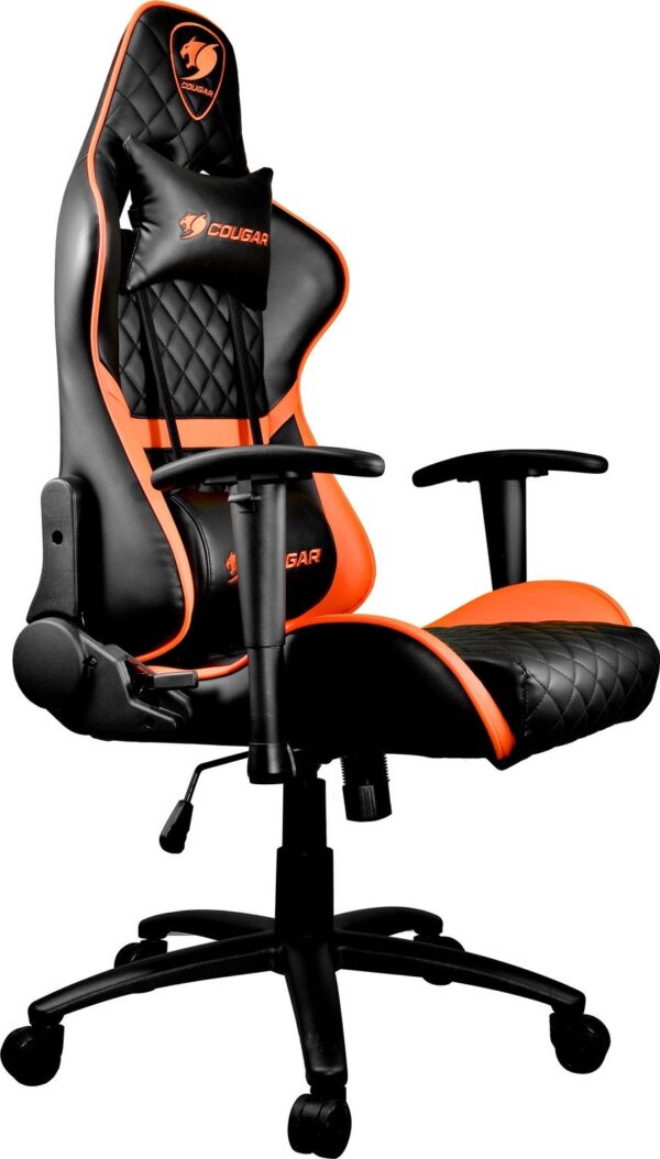 Cougar Gaming Chair Armor One with Steel-Frame 180° Recliner System and 2d Adjustable Arm-Rest - Image 2
