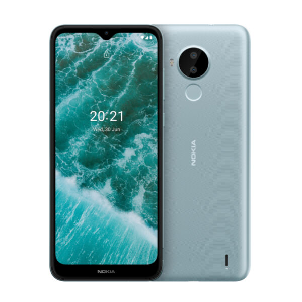 Nokia C30 6.82'' HD Display Android Smartphone, 4G, Dual SIM, 3GB RAM, 64GB ROM, Rear 13MP W/ Flash and 5MP Front Camera, 6000 mAh Battery, Android 11 (Go Edition), White - Image 2