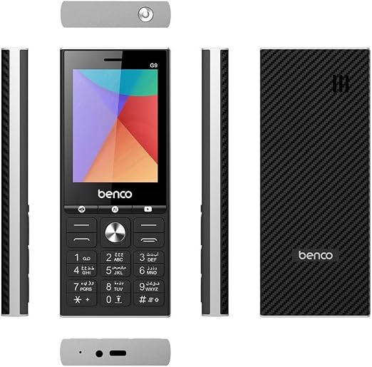 Benco G9, 4G, No Camera, No GPS, 2.8 Bigger Display, Type C Charger, WiFi Hotspot sharing, Cloud Social Media Apps - Black - Image 4