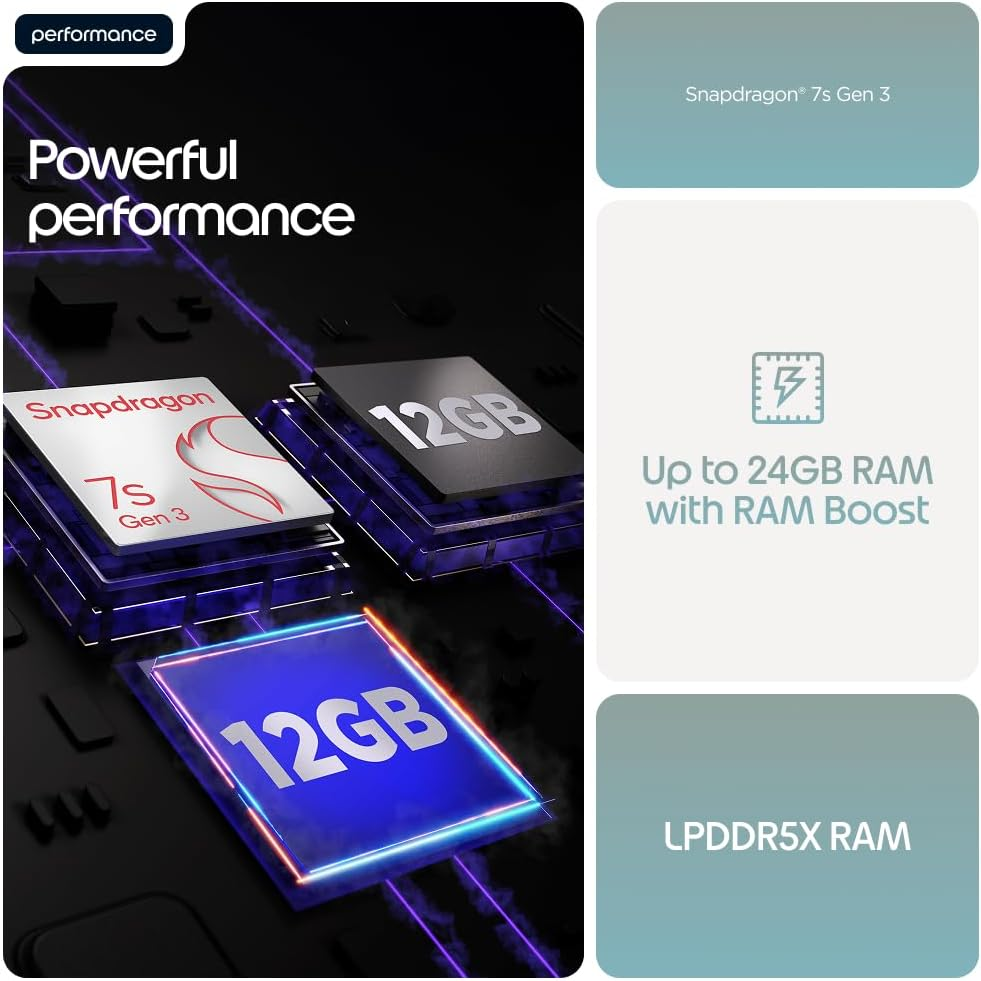 Edge 70 Fusion - 5G, 12GB+12GB RAM 256GB (Dual SIM) PANTONE Blue Surf- Middle East Version - Image 6