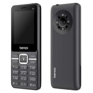 Benco G6 - Camera phone|4G|2.4" Display|1500 mAh Battery|Type C Charging|Bluetooth|Black